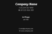Simple background business card designs.