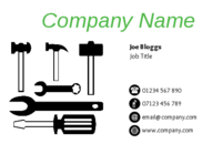Carpenter business card designs.
