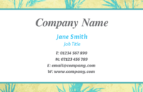 An simple elegant business card template to be used by finance and business professionals.