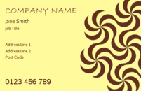 A simple and crisp business card template design.