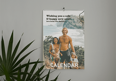Professionally printed A3 Wall Calendars