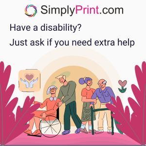 Let us know if you need extra Assistance due to your Disability.