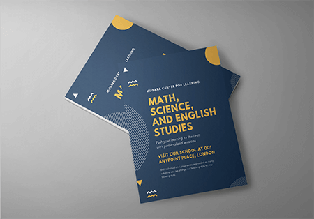 Professionally printed A6 flyers