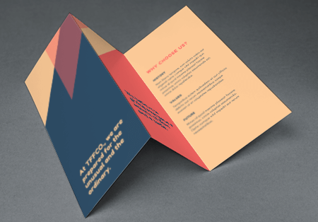 Express Folded Leaflet Printing