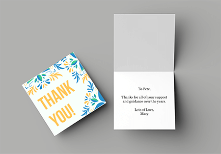 Square Greeting Cards (with envelopes)