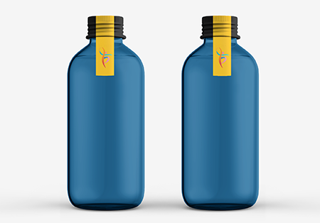 Bottle Neck Label: Small Strip
