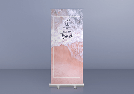 Professionally Printed Pull Up (Roller) Banners