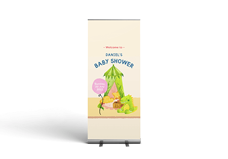Same Day Express Pull Up Banner (800mm)