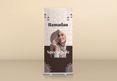 Professionally Printed Roller Banners