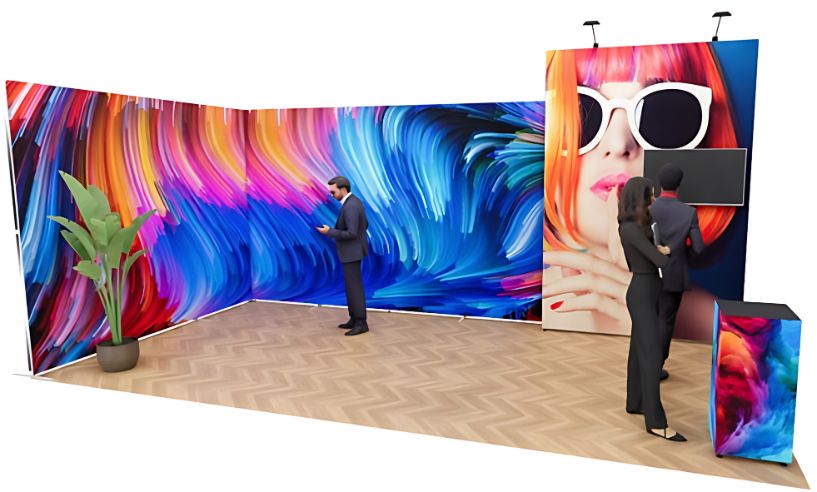 Exhibition Panel Printing - Seamless