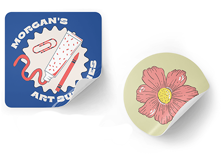 Professionally Printed Stickers