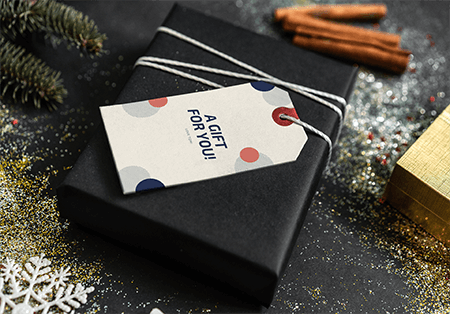 Professionally printed Gift Tags